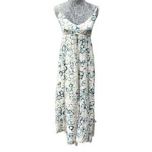 Roxy Beach Women’s S Empire Waist Sleeveless Cotton Maxi Dress, Roxy Dress